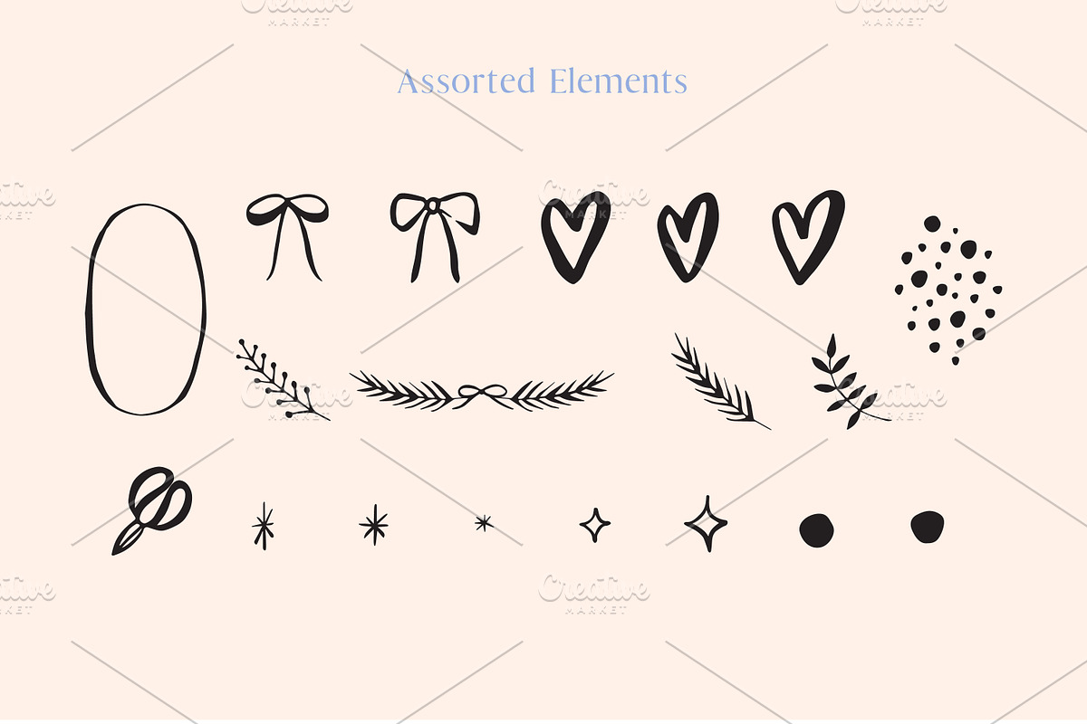 Handdrawn Wedding Illustration Set, an Illustration by Fourteen Creative Co. (Photo 4 of 7)