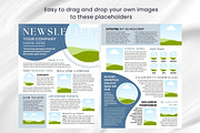 Canva Newsletter Template, a Stationery Template by PixelCraft (Thumbnail 10 of 15)