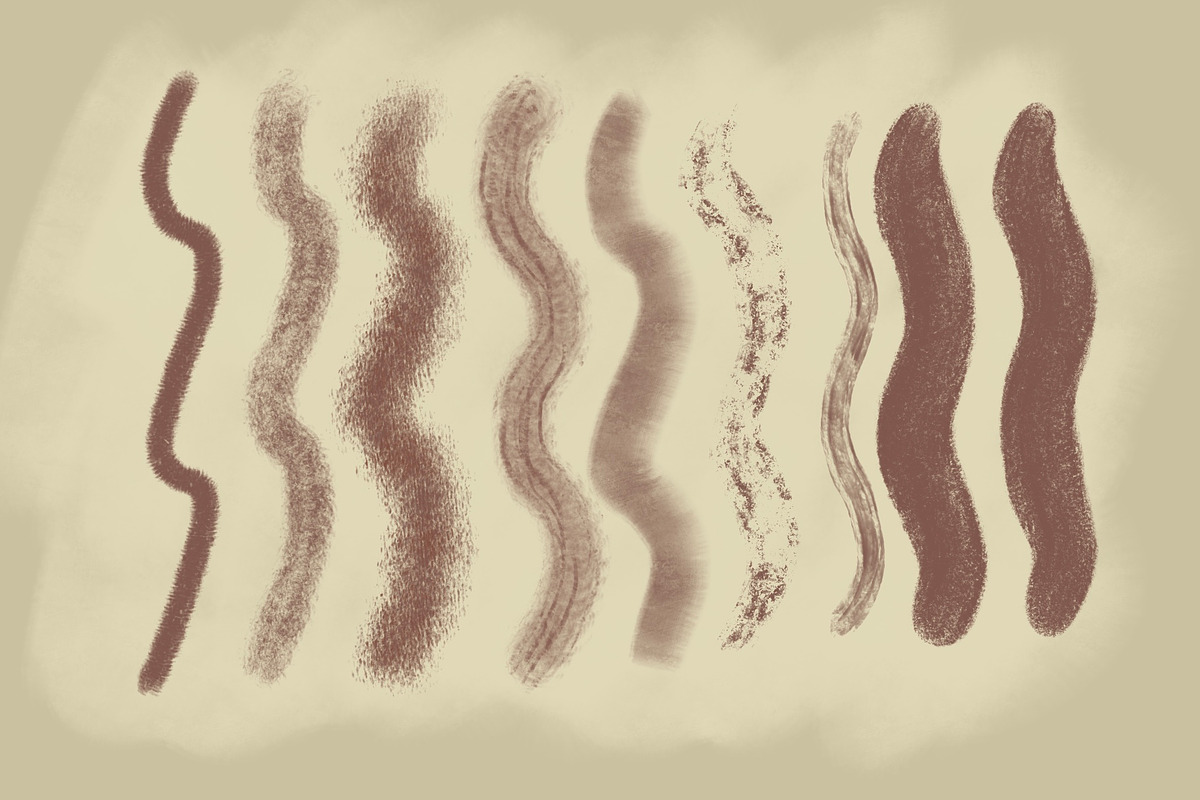 Pencil and Gouache Procreate Brush, a Brush Add-On by badrusblue (Photo 4 of 5)