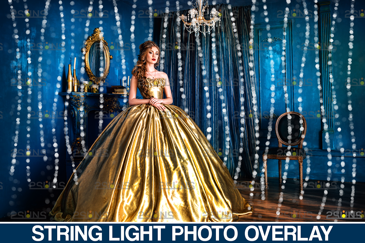 String light Photoshop overlay
