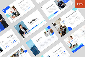 Dariza - Company PowerPoint Template, a Presentation Template by BeadyLab