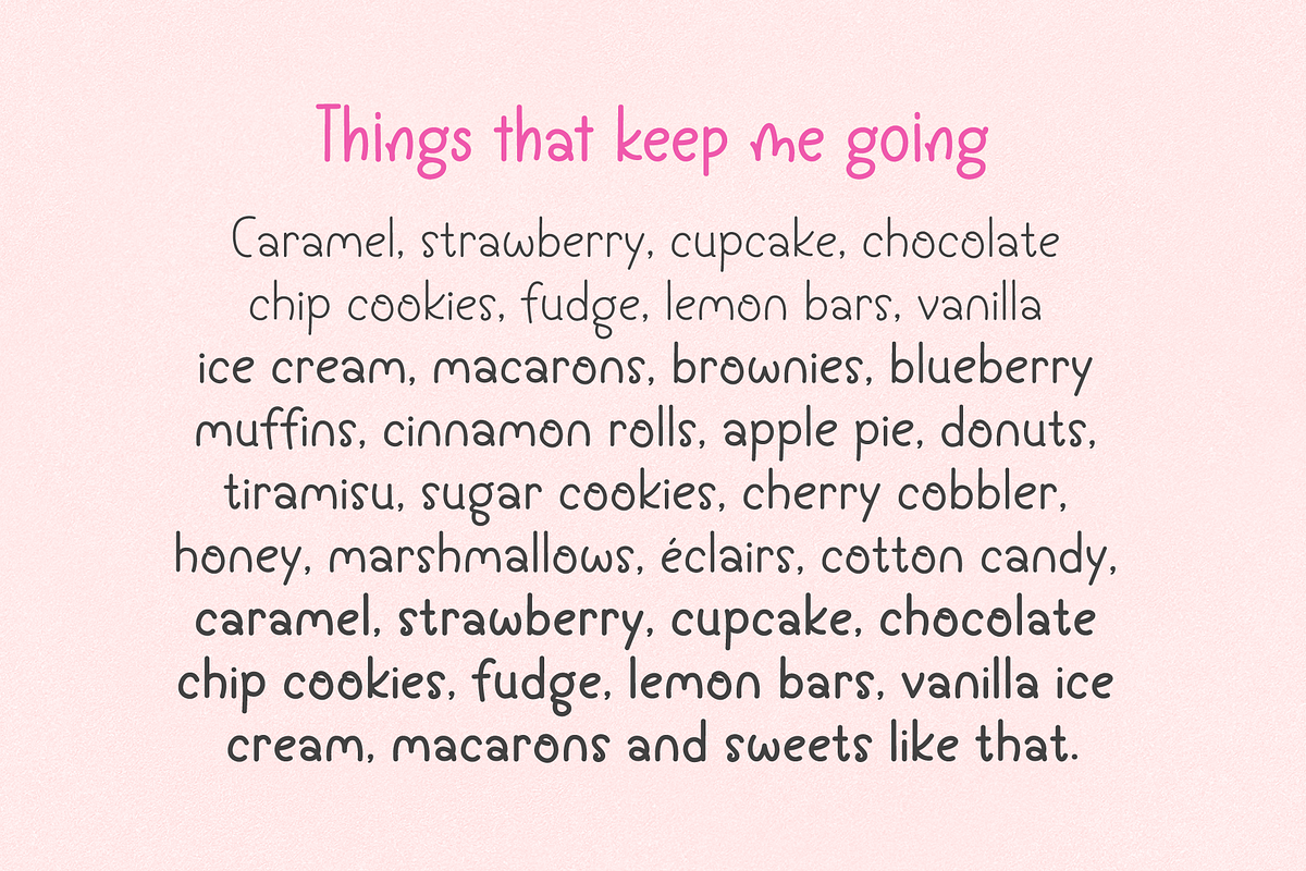 Kindergarten Teacher Font, a Handwritten Font by Kaya Fonts (Photo 17 of 19)