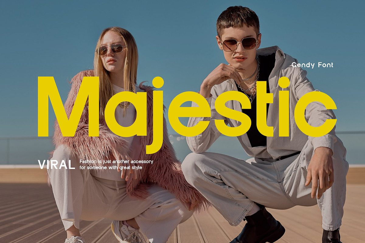 Gendy Modern Sans Font, a Sans Serif Font by RantautypeStudio (Photo 8 of 15)