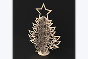 Standing Snowflake Christmas Trees, an Object Graphic by ThemeXDigital (Thumbnail 5 of 8)
