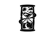 Celestial Sun Moon Hourglass Bundle, an Illustration by Gaye Art (Thumbnail 30 of 31)
