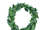 Lilies of the valley, big set., a Decorative Illustration by Orangepencil (Thumbnail 2 of 8)