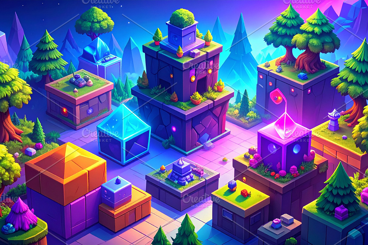 24 Game Platform Background, a Background Photo by Design_Planet (Photo 6 of 12)