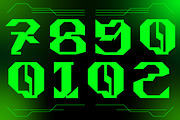 Orek Futuristic Display Font, a Sans Serif Font by kangfont Studio (Thumbnail 4 of 11)