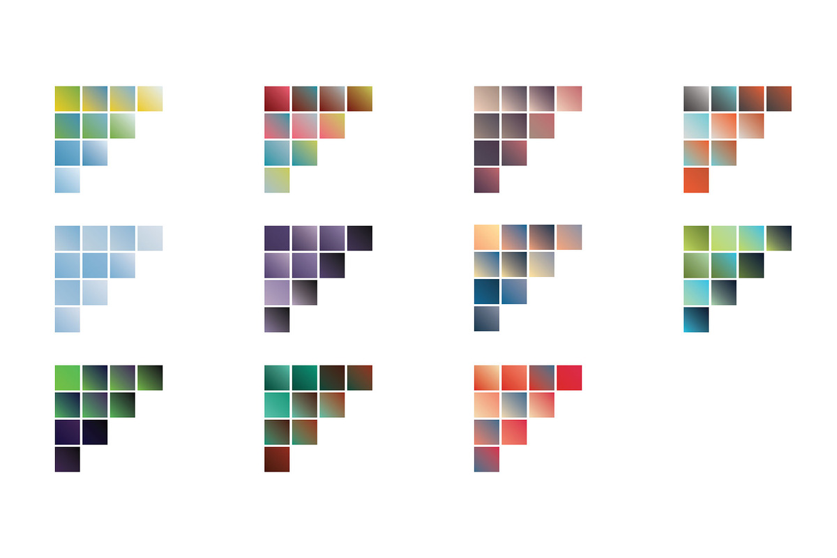 Gradients sets 5-15, a Gradient Add-On by npdstudio (Photo 1 of 5)