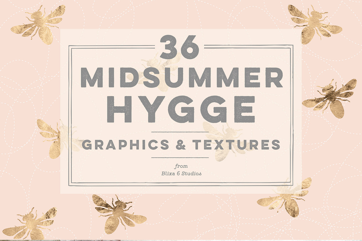 36 Midsummer Hygge Graphics, a Background Graphic by Blixa 6 Studios (Photo 1 of 10)