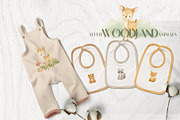 Woodland Animals Watercolor, an Animal Illustration by Ana-Sakuta (Thumbnail 5 of 10)