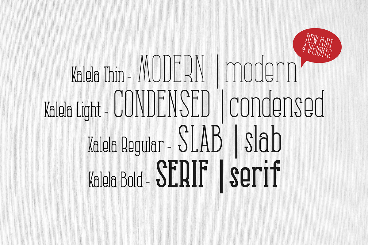 Kalela Slab - Condensed Slab Serif, a Slab Serif Font by Afkari Studio (Photo 3 of 13)