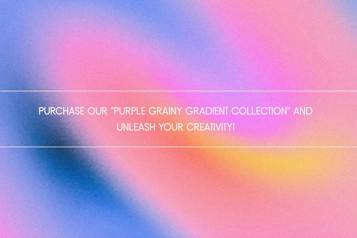 Purple Grainy Gradient Collection, a Background Graphic by Anzhelika (Photo 9 of 10)