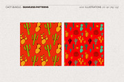 Sketch Cacti Vector Bundle, a Seasonal Illustration by TheMountBirdStudio (Thumbnail 11 of 14)