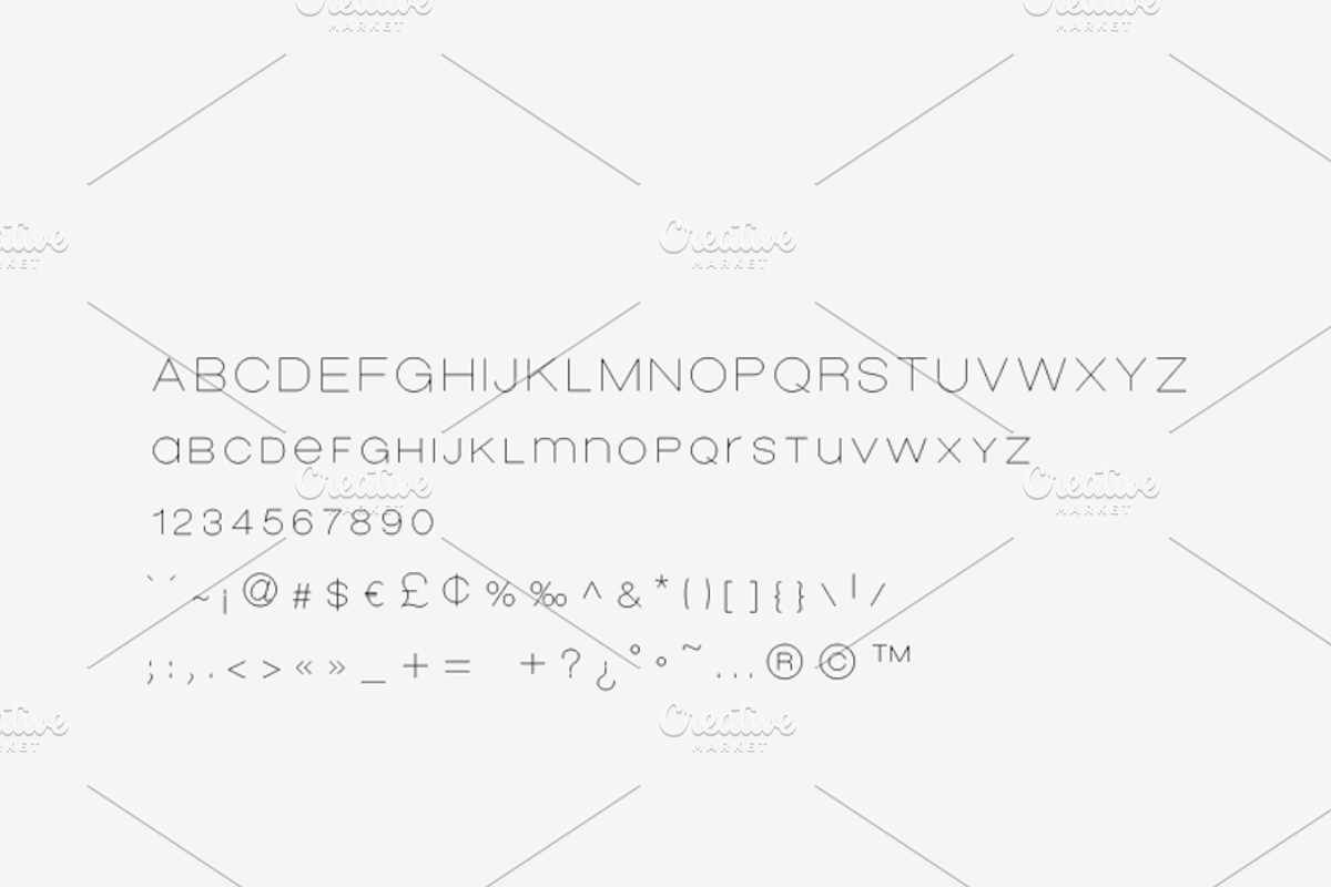 Cartel - Laser, Craft Cutter Font preview 2