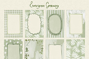 Greenery & Ferns PNG Illustrations, a Decorative Illustration by whiteheartdesign (Thumbnail 7 of 19)