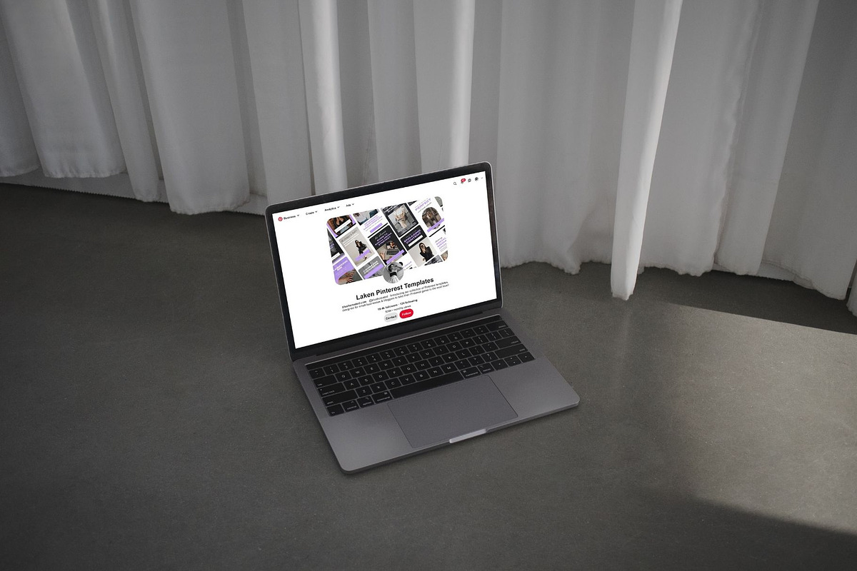 Modern Pinterest Templates for Canva, a Social Media Template by Blush Created (Photo 4 of 8)