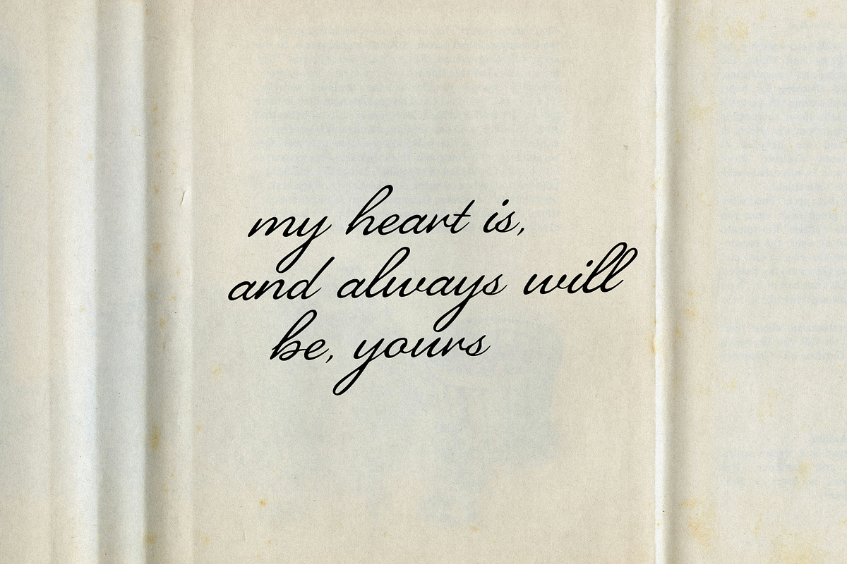 ED Port Blanc - Handwritten Script, a Handwritten Font by Emyself Design (Photo 7 of 10)