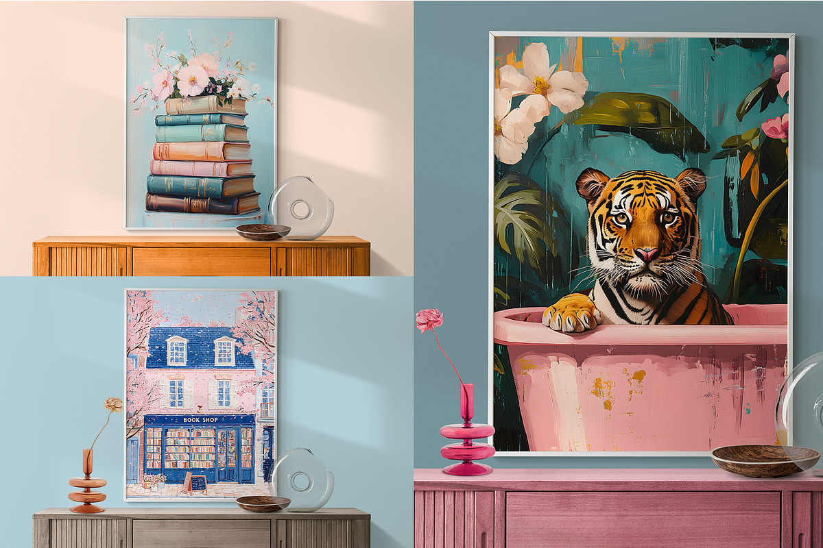 Whimsical Wild & Cozy Wall Prints, a Decorative Illustration by HabitusDesigns (Photo 6 of 8)