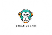 Creative Labs Monkey, a Branding & Logo Template by Logocreative (Thumbnail 2 of 2)