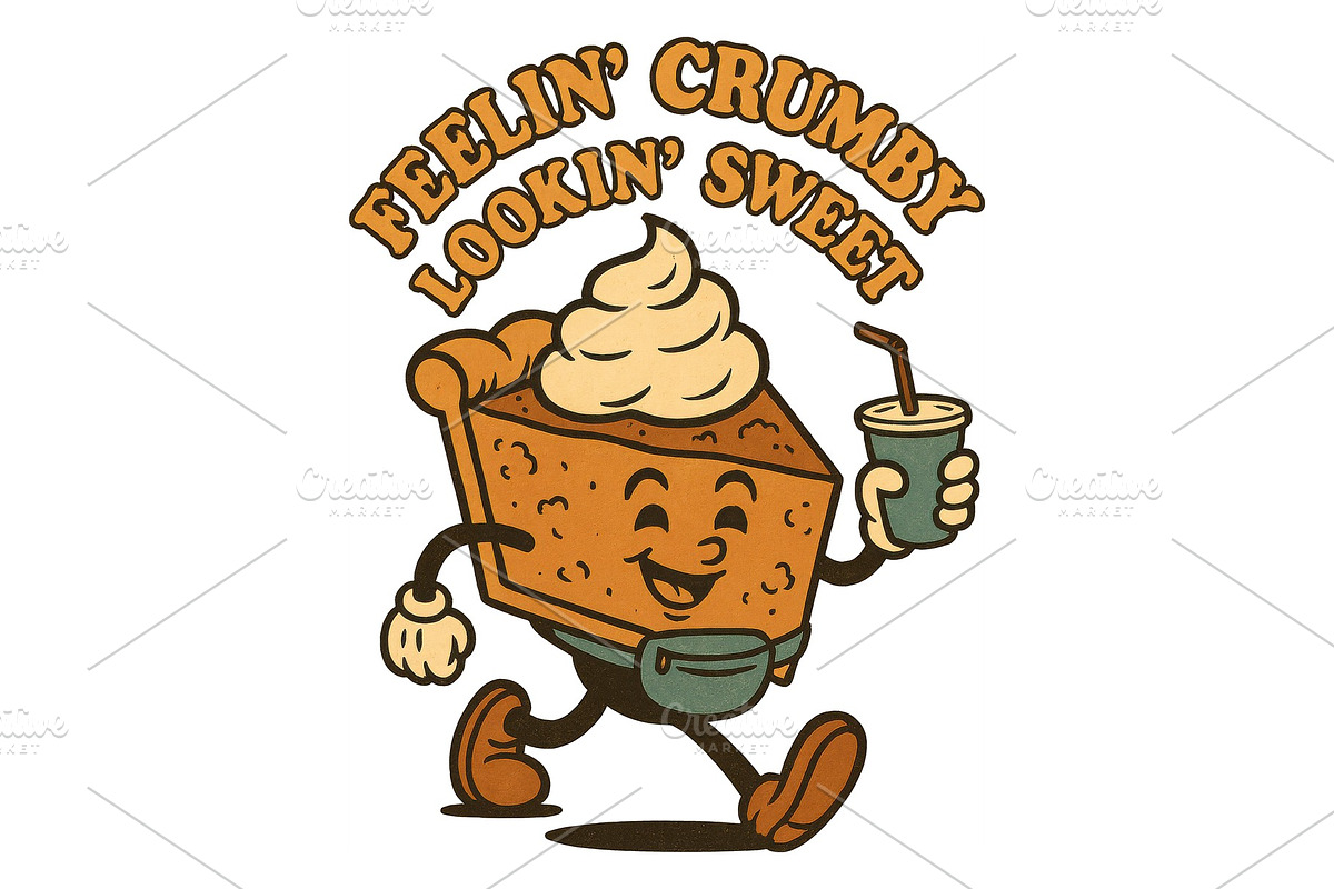 Feelin’ Crumby Lookin’ Sweet Funny, a Background Graphic by LaseredNinja (Photo 1 of 7)