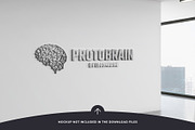Proto Brain Logo Template, a Branding & Logo Template by LOGOMAGINE (Thumbnail 4 of 16)