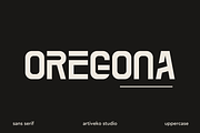 Oregona Condensed Sans Serif, a Sans Serif Font by Artiveko (Thumbnail 1 of 10)