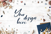 Coastal dream Nautical scene creator, a Product Mockup by wings of design (Thumbnail 5 of 24)