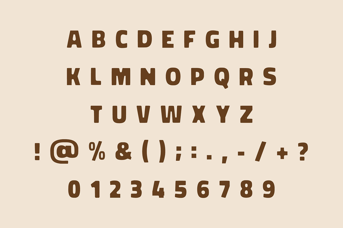 Nature Heaven - Bold Display Font, a Sans Serif Font by Limited.studio (Photo 5 of 6)