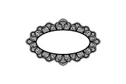 Vintage Lace Oval Frame Bundle, an Illustration by yasushie (Thumbnail 25 of 30)