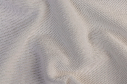 white cotton fabric for the production of clothing
