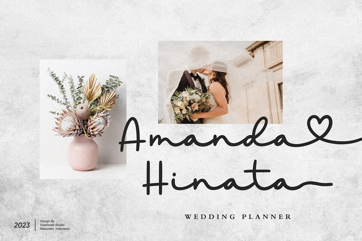 Evelyne, a Script Font by Essentials Studio (Photo 2 of 8)