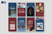 American USA Social Media Posts, a Social Media Template by BrandPacks (Thumbnail 1 of 5)