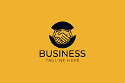 Business Handshake Sign Symbol Logo, a Branding & Logo Template by Signatoro (Thumbnail 3 of 3)