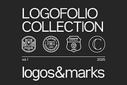 Logofolio template for Figma, a Design Template by MichalDelmaczynski's shop (Thumbnail 1 of 2)