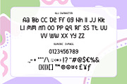 Sprinkle Smiles - Playful Type Font, a Script Font by AQR Studio (Thumbnail 2 of 8)