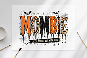 Mombie Funny Halloween Mom Spooky, a Seasonal Illustration by Canvas Craft (Thumbnail 6 of 6)