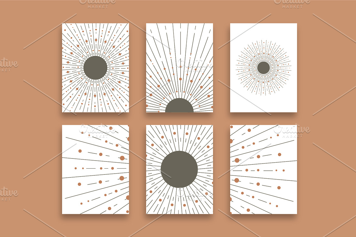 Abstract Art Poster Collection, a Decorative Illustration by Vesvocrea (Photo 20 of 21)