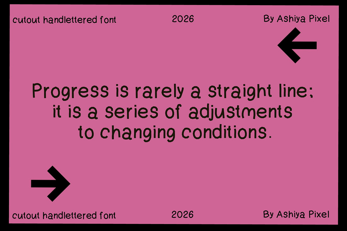anxious thoughts font, a Sans Serif Font by Ashiya Pixel (Photo 7 of 9)