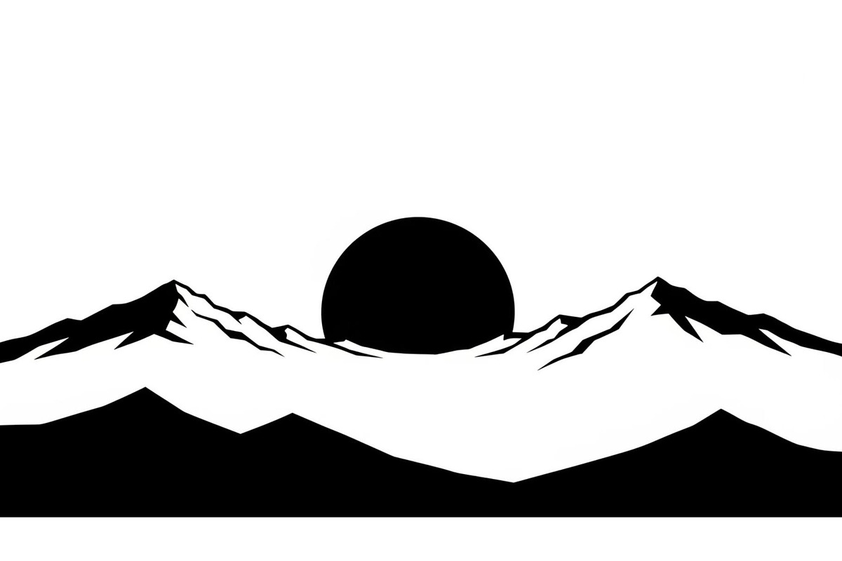 Minimal Sunrise Sunset Nature, a Graphic by BIPLOB EXPERT (Photo 8 of 13)