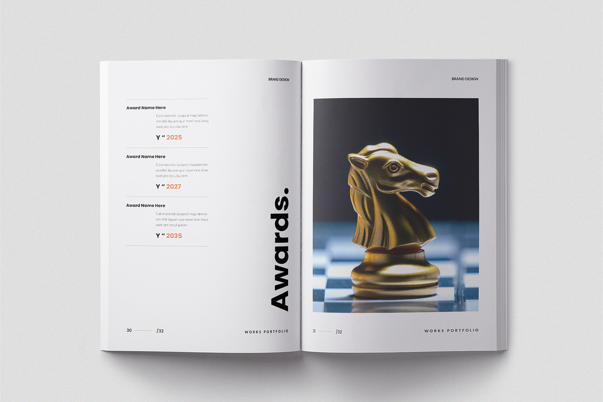 Works Portfolio Template | CANVA, a Brochure Template by TemplateFolio-Shop (Photo 12 of 15)