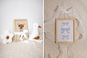Bunny Things 45 Frame & Card Mockups, a Product Mockup by Muse Mockups (Thumbnail 9 of 16)