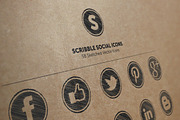 58 Scribble Social Icons, an Icon by Inconcept Media Arsenal (Thumbnail 1 of 3)