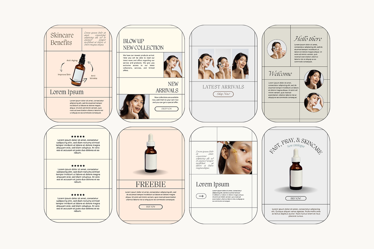Skincare Email Newsletter Pack, an Email Template by marmaries (Photo 5 of 6)