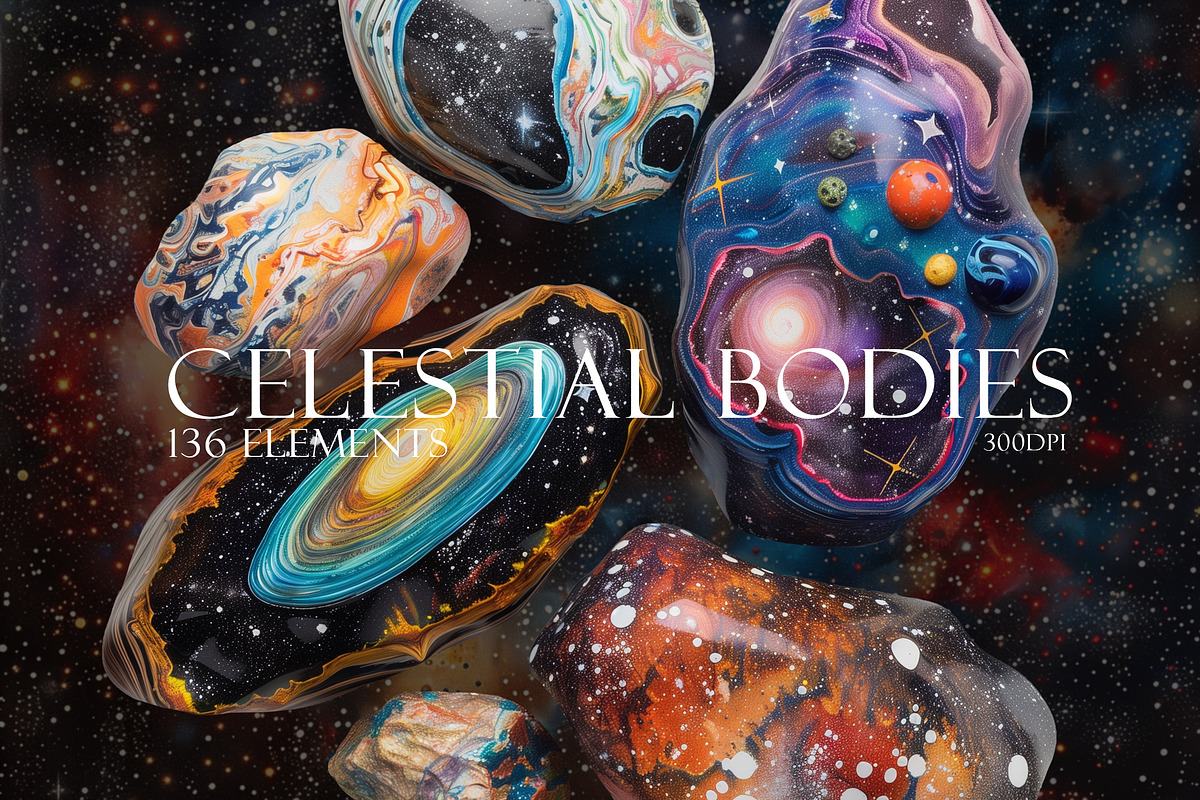 Galaxy collage creator, an Object Graphic by Chikovnaya (Photo 11 of 21)