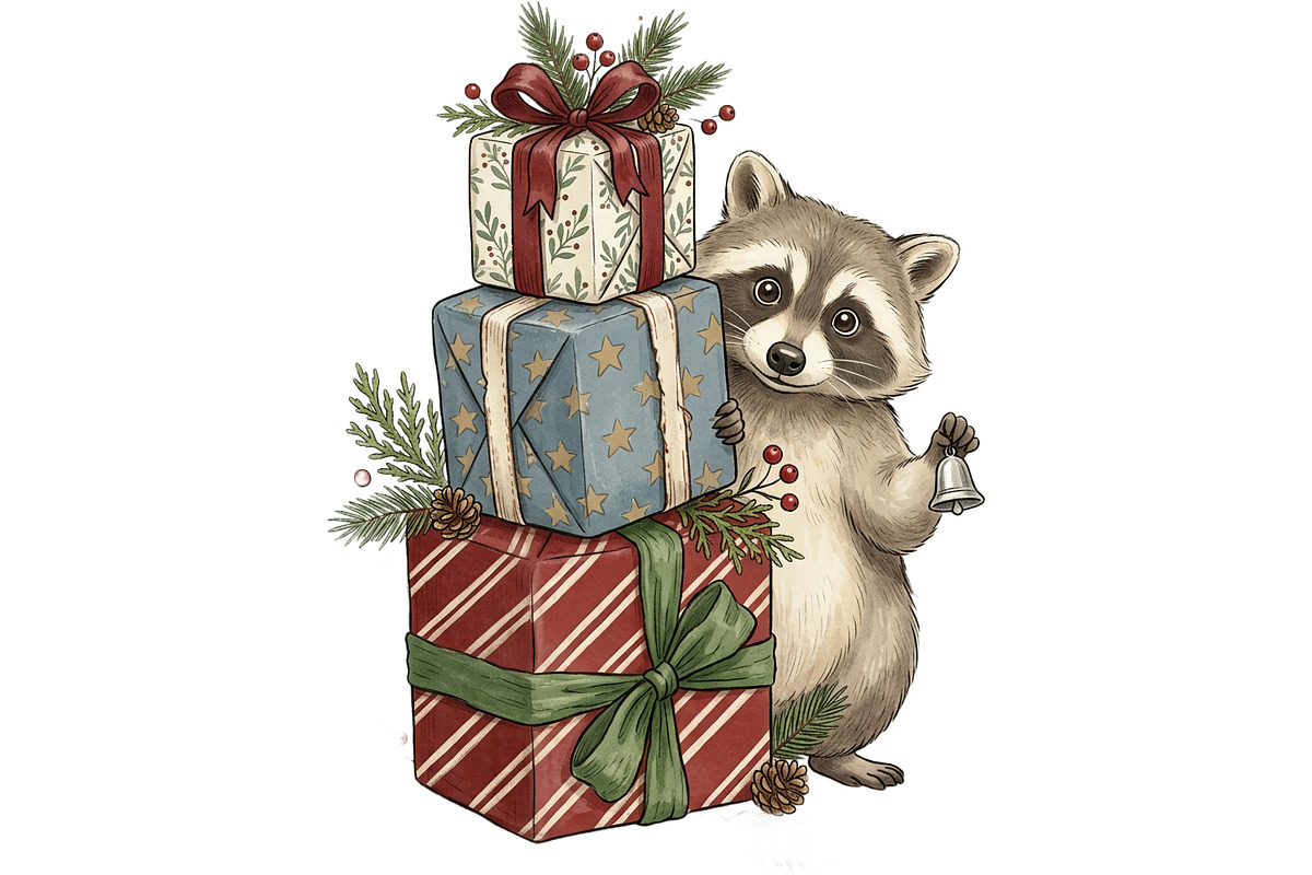 Cozy Winter Animals Clipart Bundle, an Animal Illustration by T-shirt Pond (Photo 15 of 25)