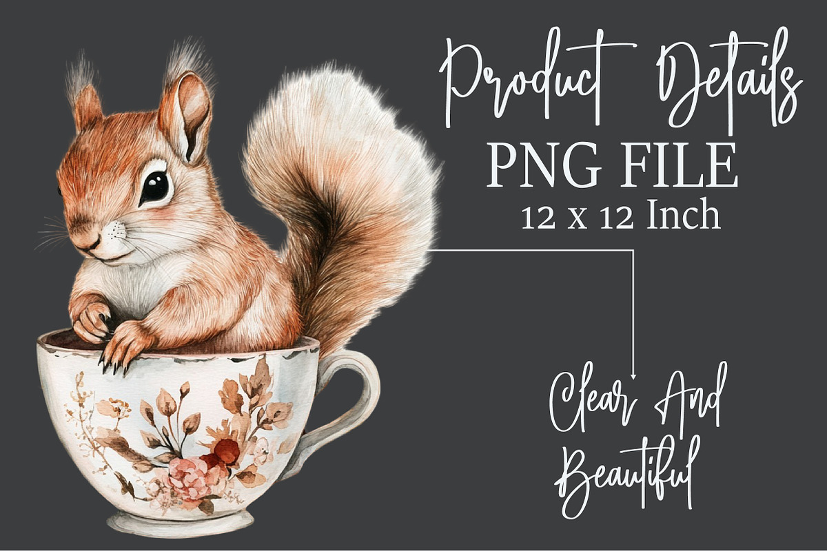 Fall Squirrels Garden Clipart, an Illustration by Rose Art (Photo 6 of 7)