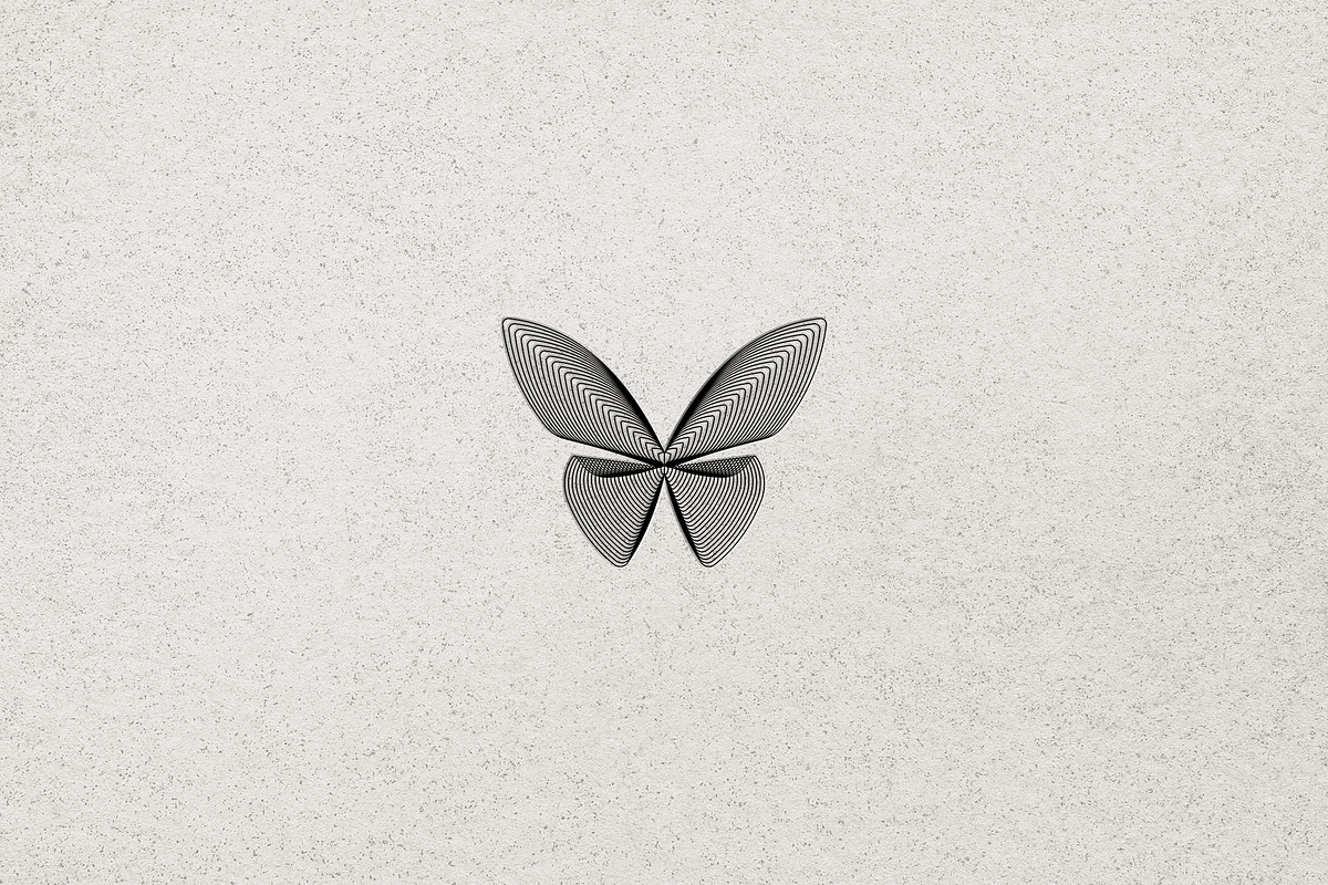 Minimalist Modern Butterfly Logo, a Branding & Logo Template by Luxury Logos (Photo 4 of 4)