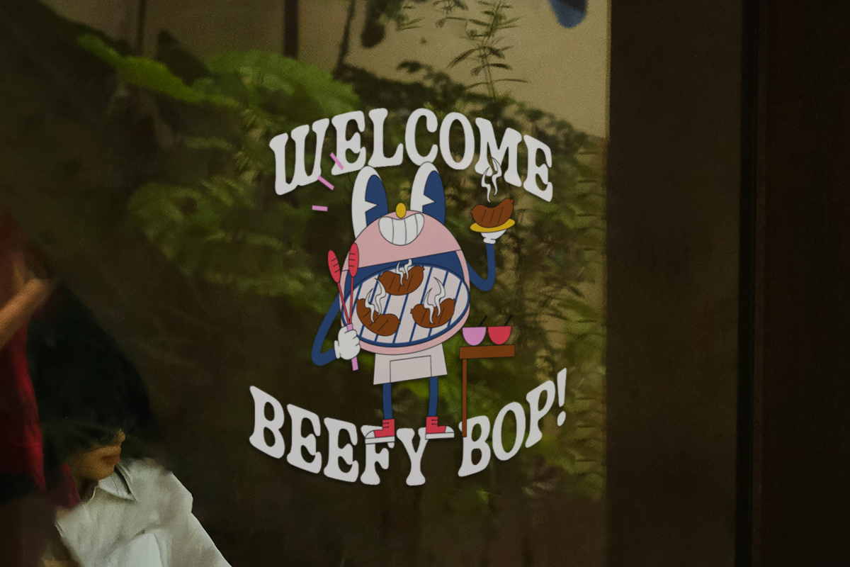 Bolder Hinger - Food Retro Font, a Slab Serif Font by Pandeka Studio (Photo 7 of 9)