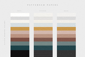 Paper Textures In Modern Colors